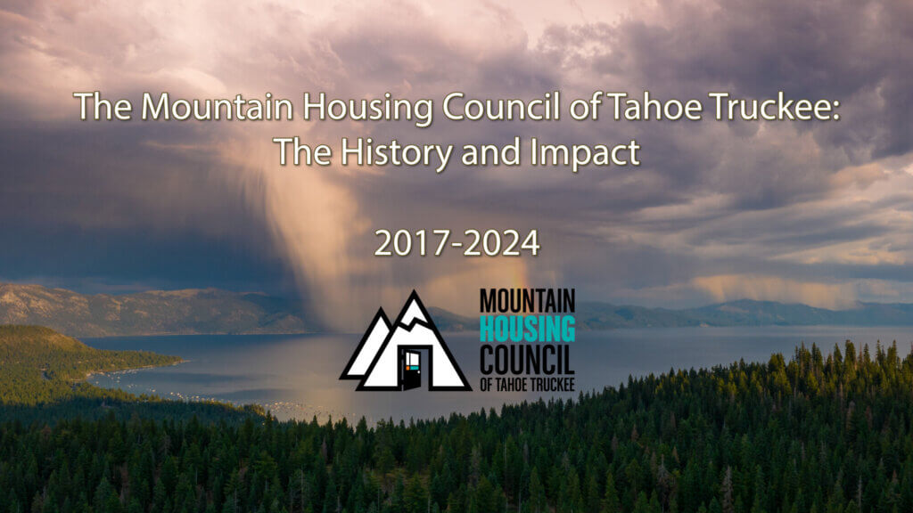 mountain housing council, affordable housing, real estate, tahoe, truckee, north lake